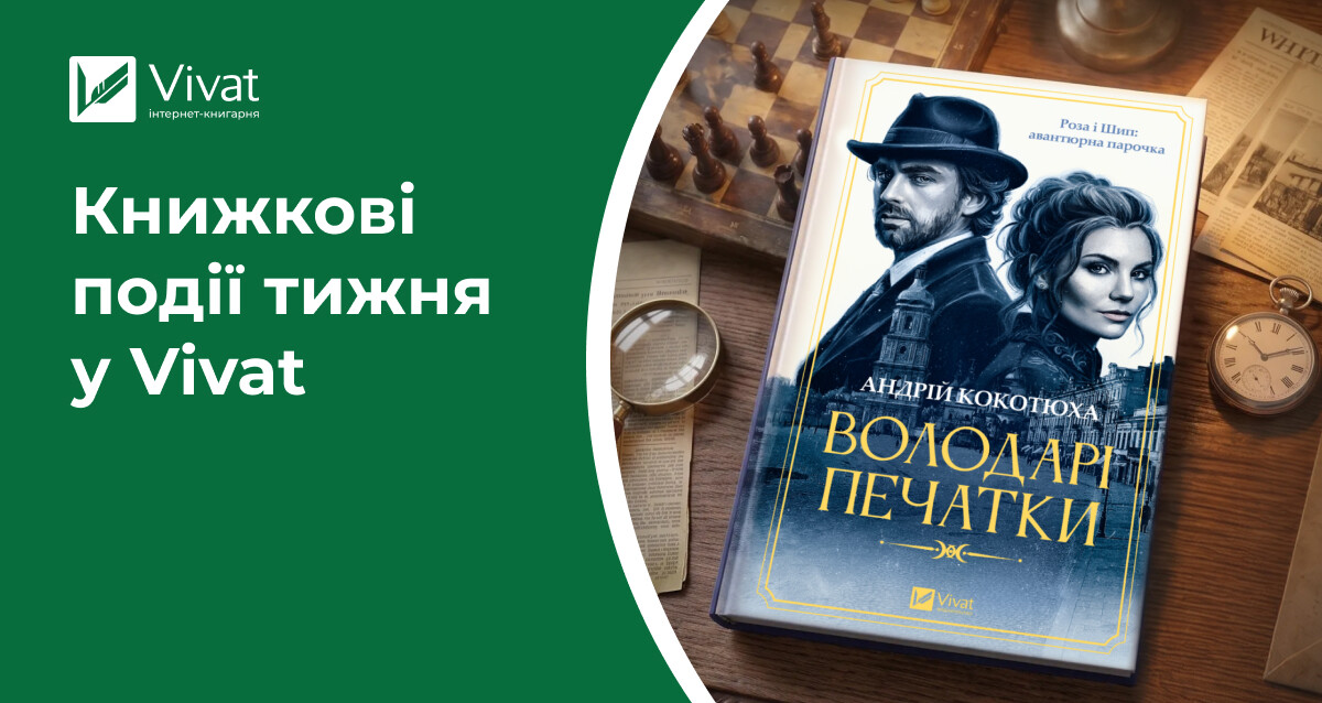 Ексклюзивна новинка про Розу й Шипа, анонс у серії Twisted, знижки 50% і фестиваль PORT — книжкові події тижня у Vivat Ексклюзивна новинка про Розу й Шипа, анонс у серії Twisted, знижки 50% і фестиваль PORT — книжкові події тижня у Vivat - Vivat