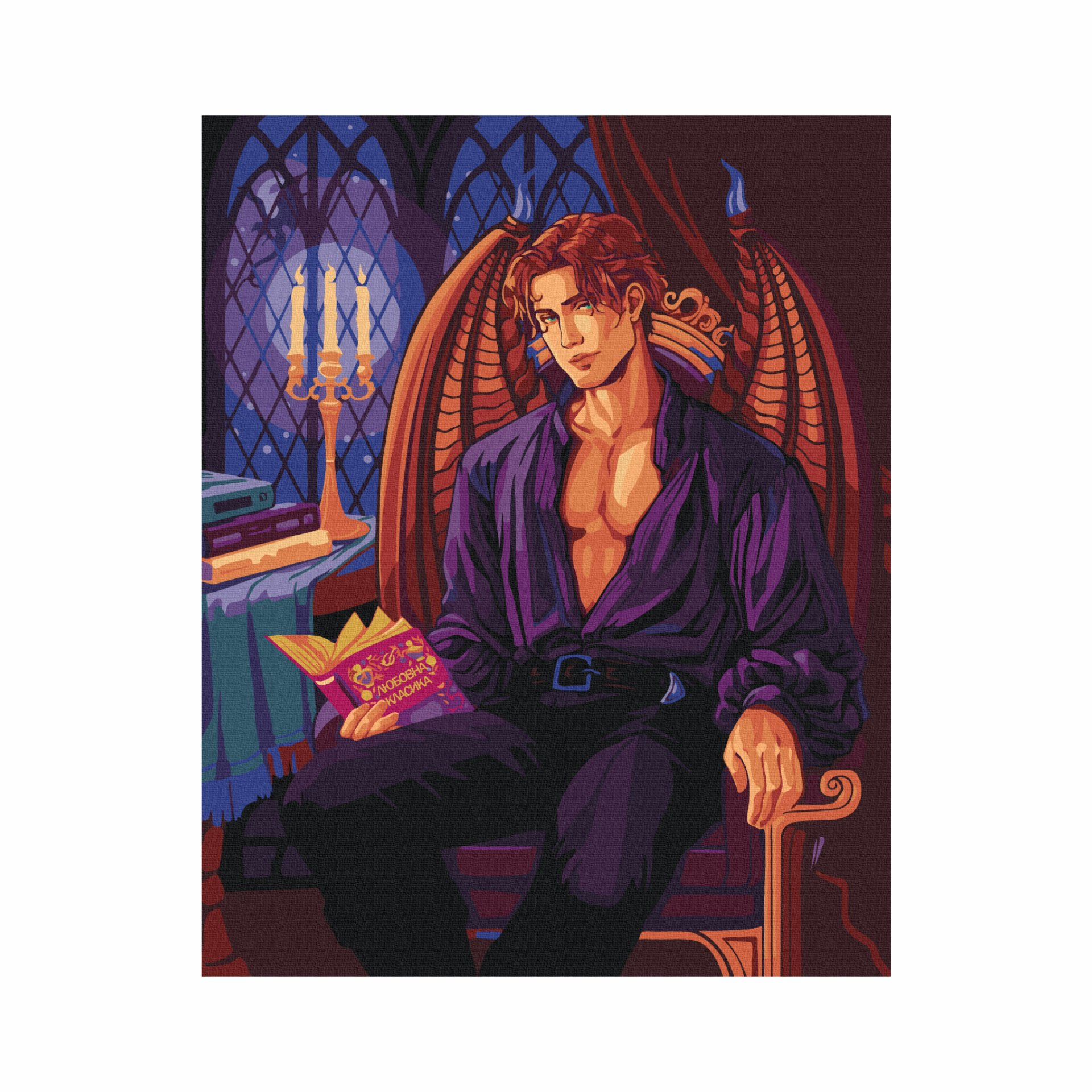 Картина за номерами «Крилатий чоловік» Картина за номерами «Крилатий чоловік» - Vivat