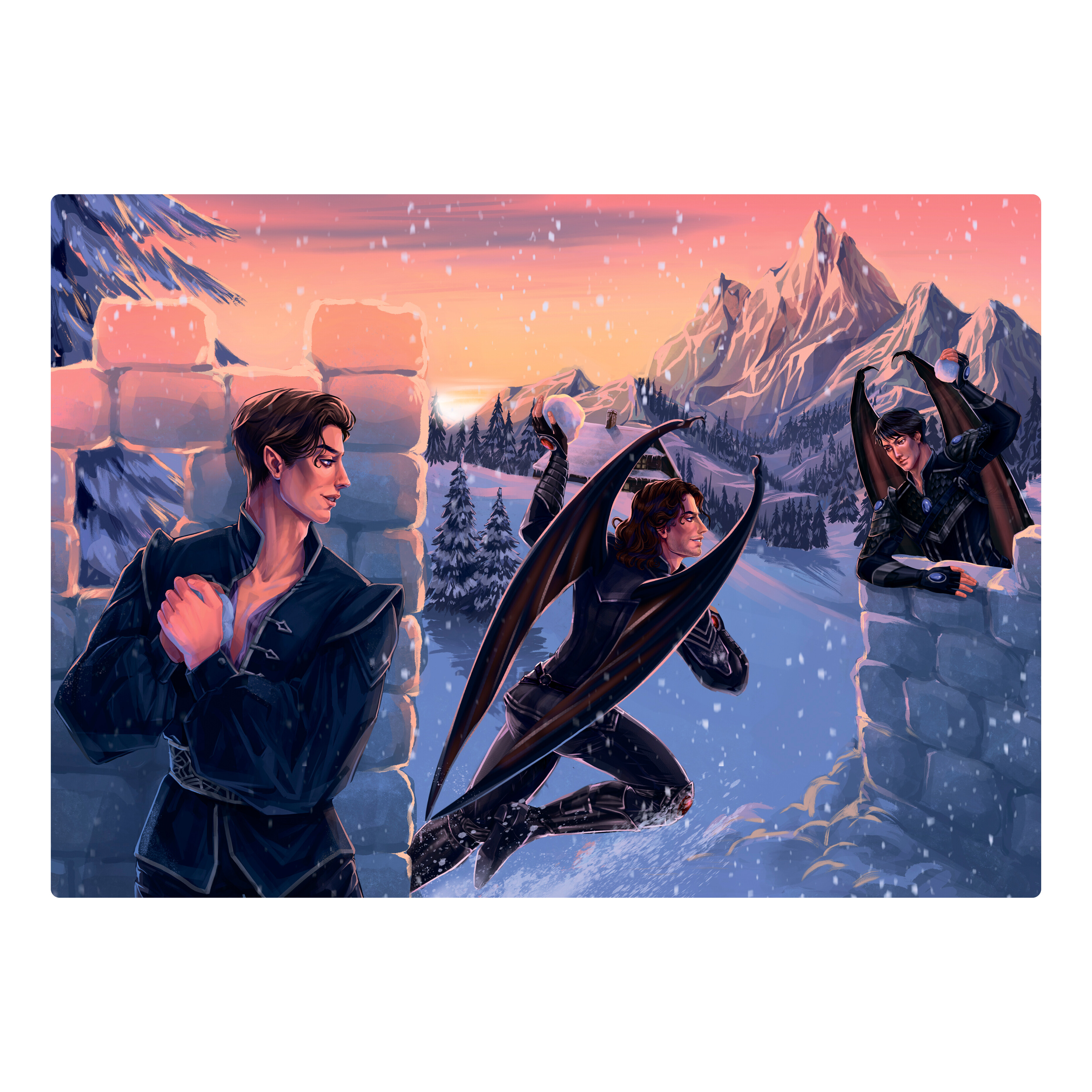 Листівка «Двір холоду і зоряного сяйва» Листівка «Двір холоду і зоряного сяйва» - Vivat